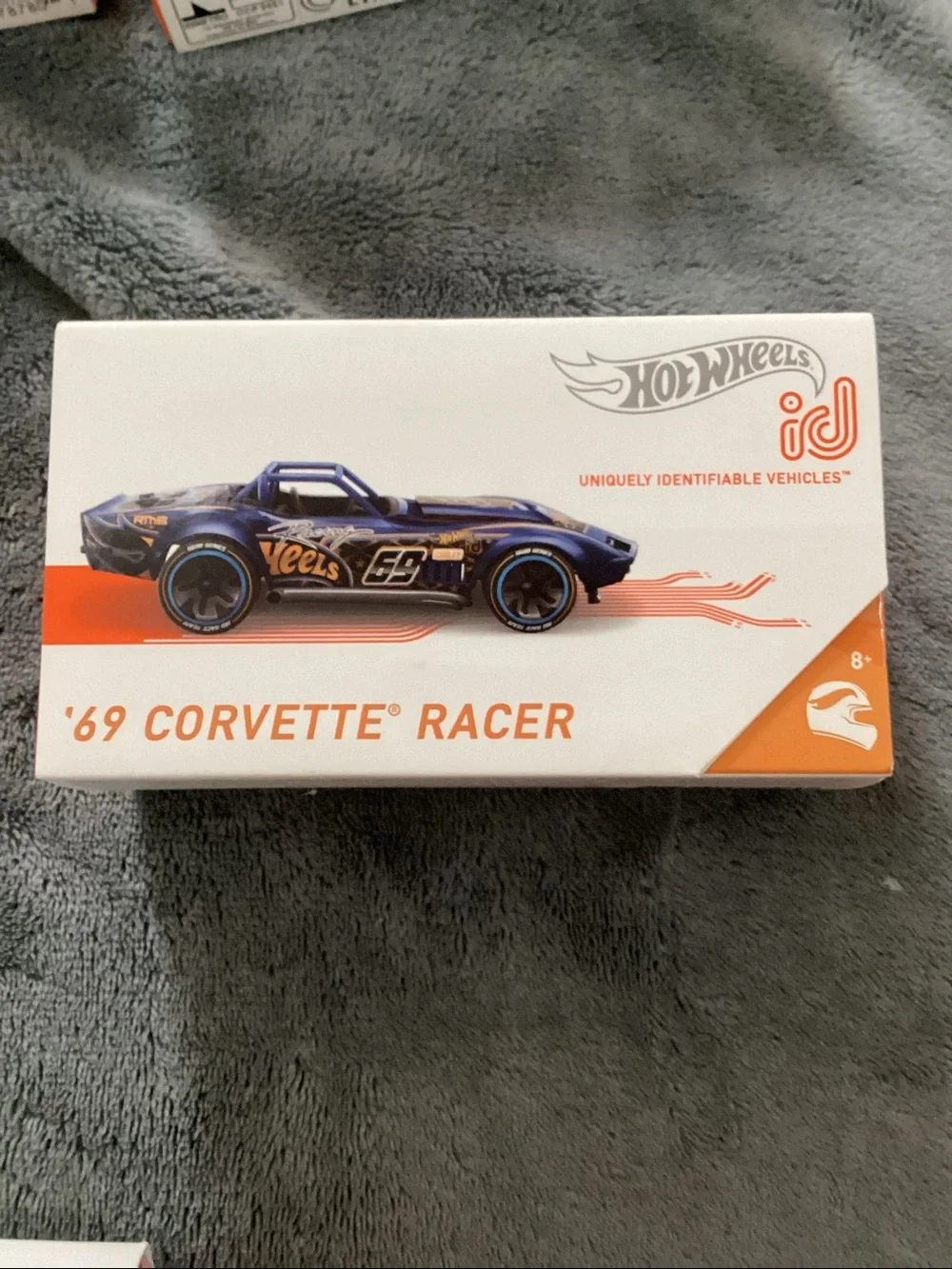 Series 1 Hot wheels ID toy cars, 2014 1969 Corvette, Bone Shaker, solid muscle